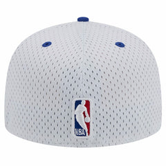 White/Royal Philadelphia 76ers Throwback 2Tone 59FIFTY Fitted Hat | NBA