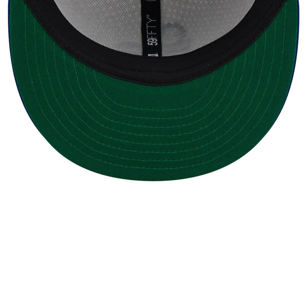 White/Royal Philadelphia 76ers Throwback 2Tone 59FIFTY Fitted Hat | NBA