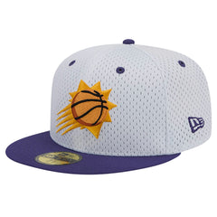 White/Purple Phoenix Suns Throwback 2Tone 59FIFTY Fitted Hat | NBA