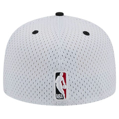 White/Black Portland Trail Blazers Throwback 2Tone 59FIFTY Fitted Hat | NBA