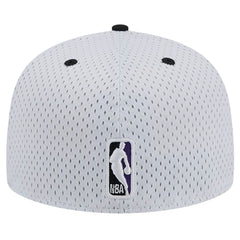 White/Black Sacramento Kings Throwback 2Tone 59FIFTY Fitted Hat | NBA