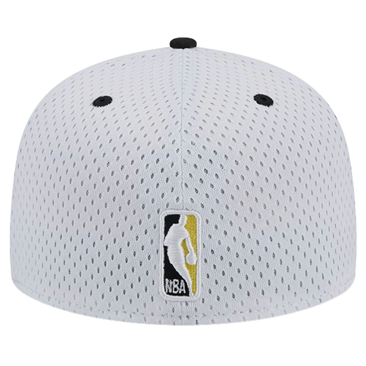 White/Black Utah Jazz Throwback 2Tone 59FIFTY Fitted Hat | NBA