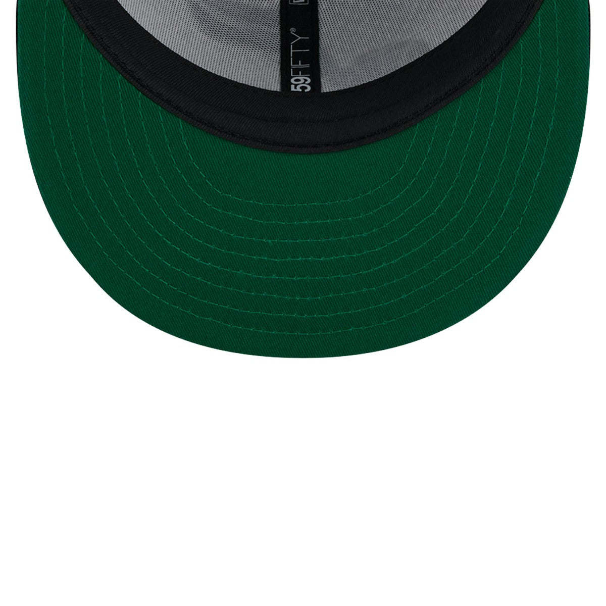 White/Black Utah Jazz Throwback 2Tone 59FIFTY Fitted Hat | NBA