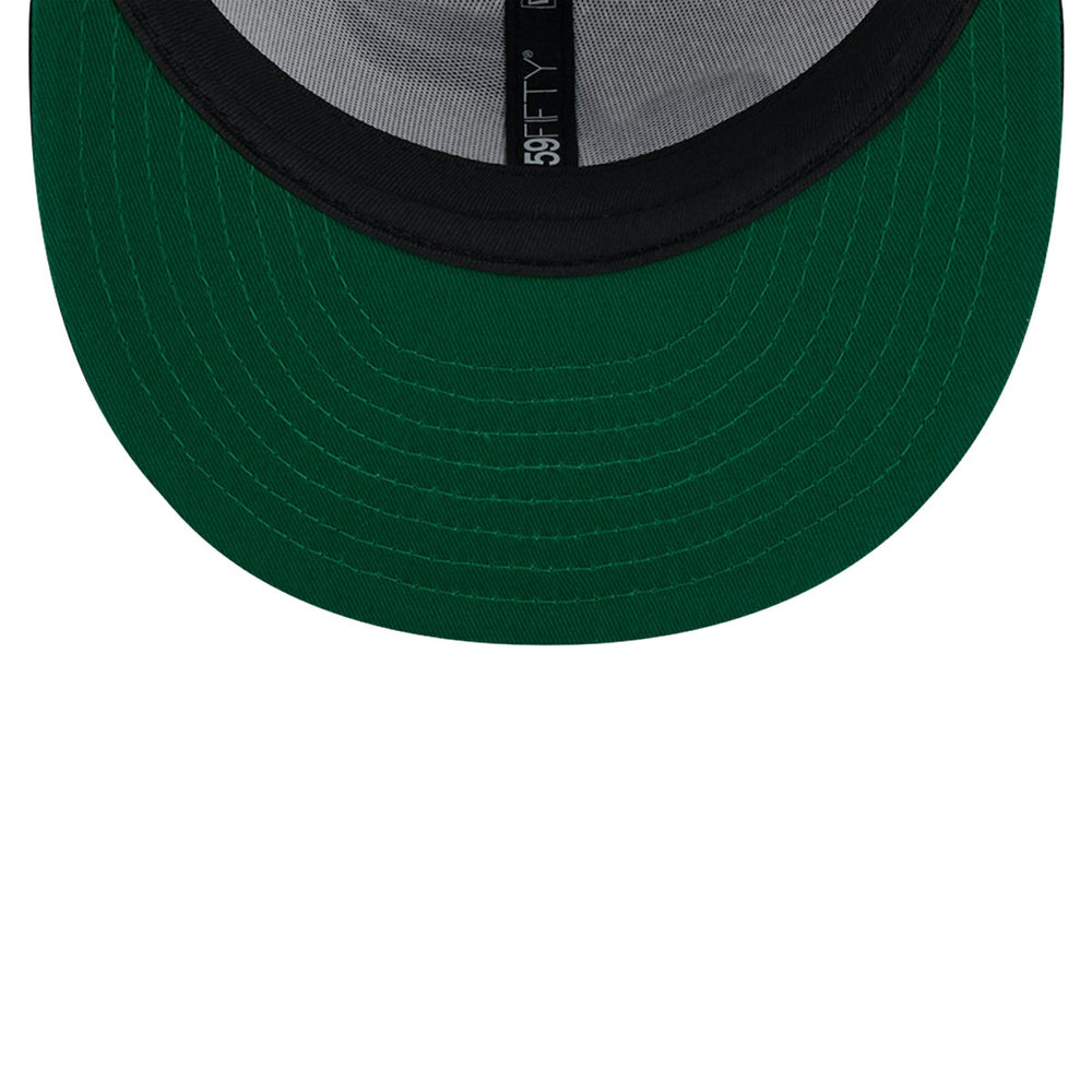 White/Black Utah Jazz Throwback 2Tone 59FIFTY Fitted Hat | NBA