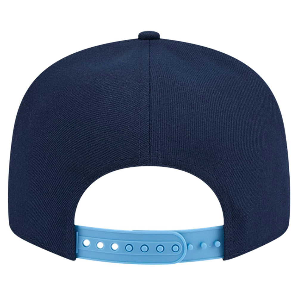White/Light Blue Memphis Grizzlies Throwback Gradient Tech Font 9FIFTY Snapback Hat | NBA