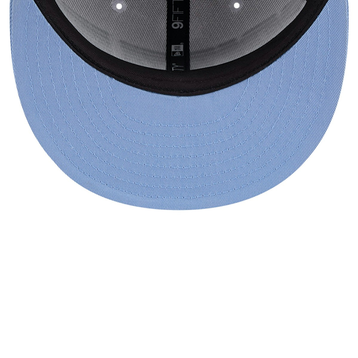 White/Light Blue Memphis Grizzlies Throwback Gradient Tech Font 9FIFTY Snapback Hat | NBA