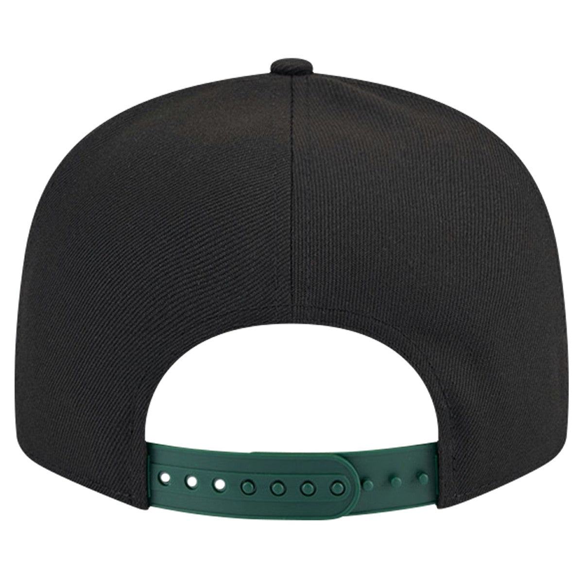 White/Hunter Green Milwaukee Bucks Throwback Gradient Tech Font 9FIFTY Snapback Hat | NBA