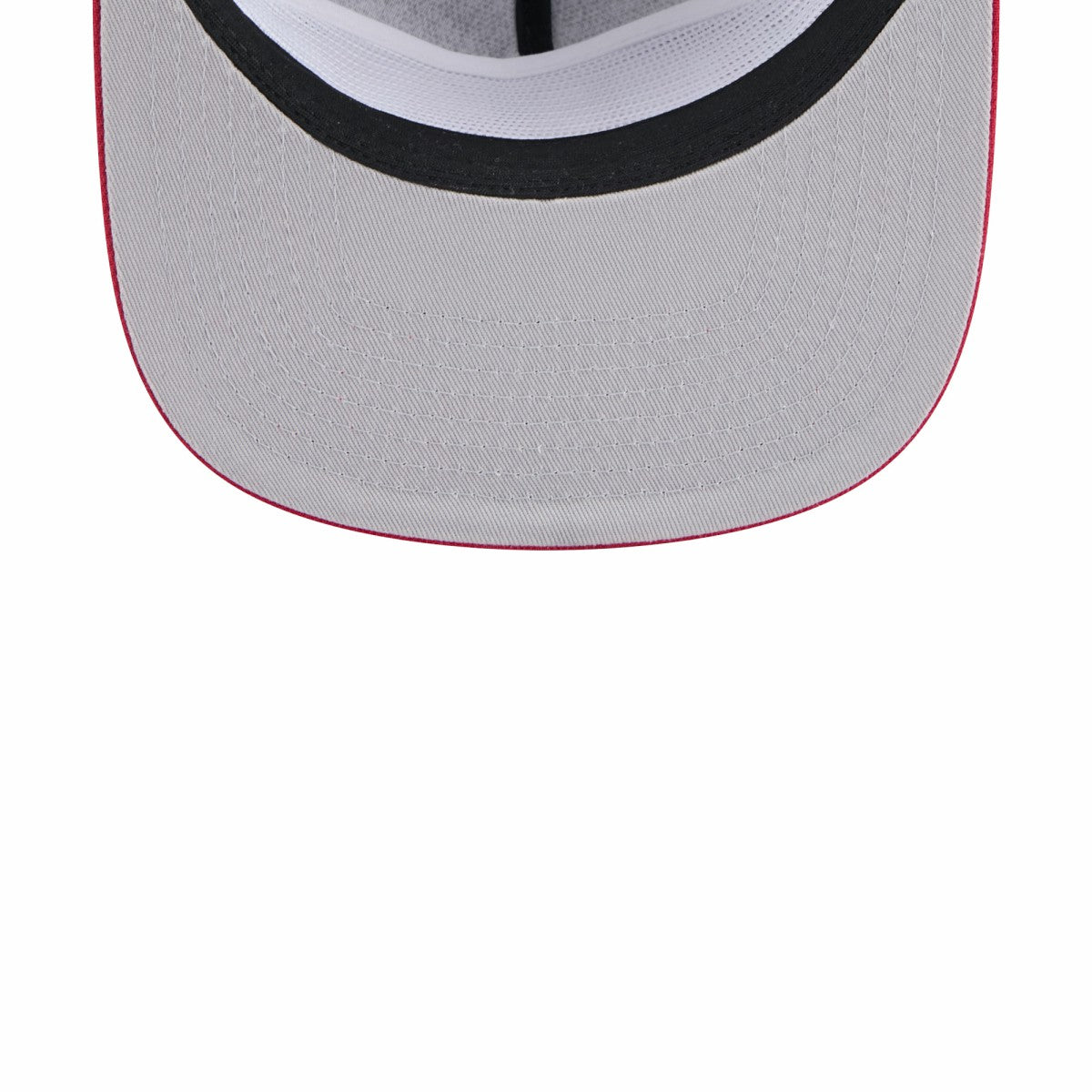 Black/Red Miami Heat Throwback Team Arch Golfer Snapback Hat | NBA