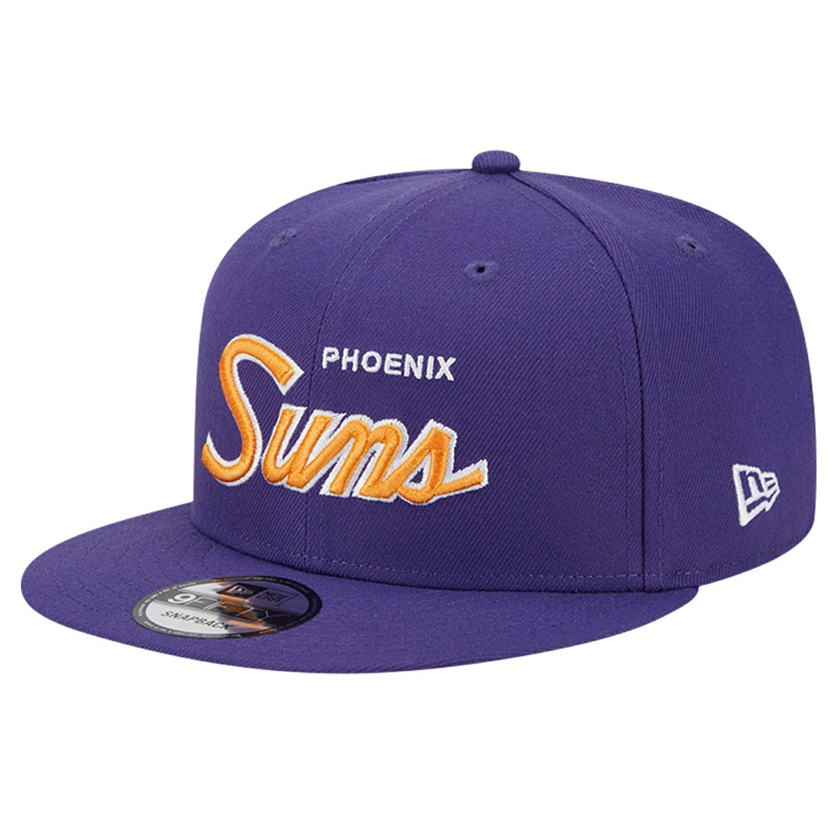 Purple Phoenix Suns Script Side Patch 9FIFTY Snapback Hat | NBA