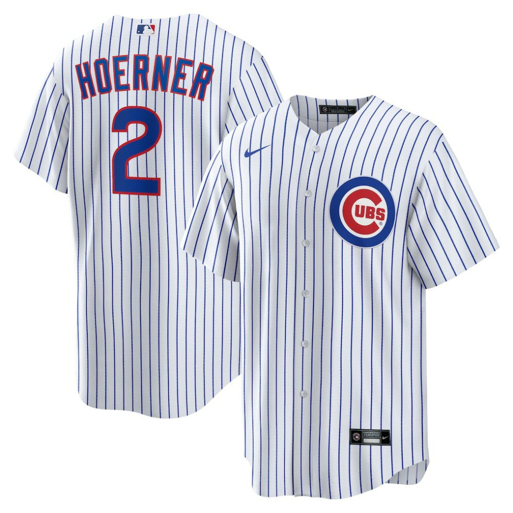 Nico Hoerner Chicago Cubs Nike Replica Player Jersey - MLB Jerseys