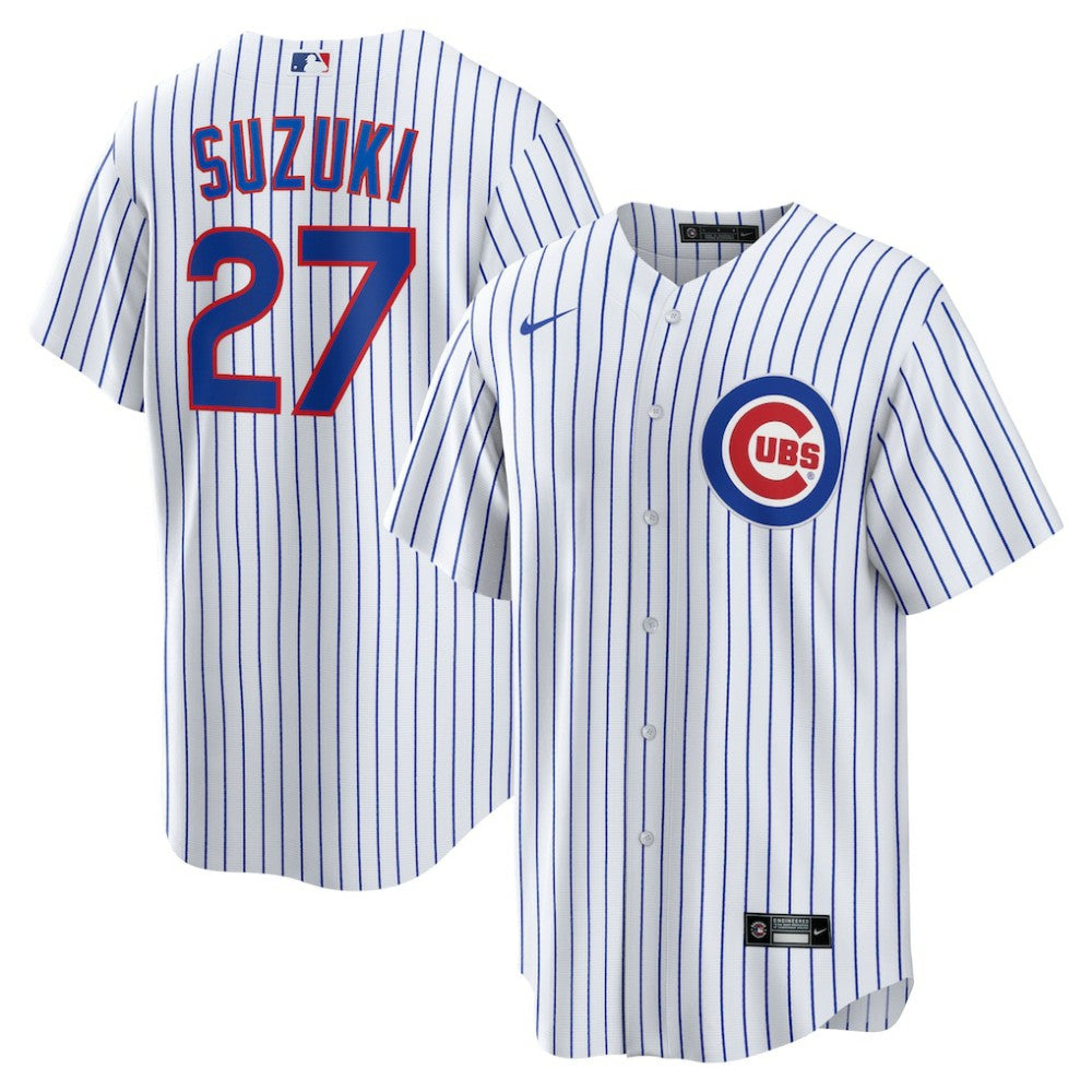 Seiya Suzuki Chicago Cubs Nike Home Replica Jersey - MLB Jerseys