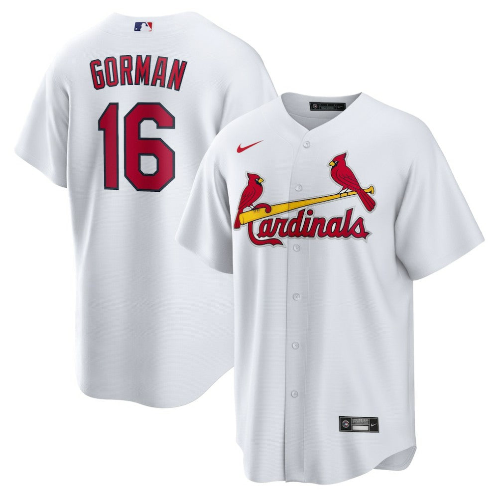 Nolan Gorman St. Louis Cardinals Nike Home Replica Jersey - MLB Jerseys