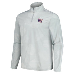 New York Giants Delray Frond IslandZone Half-Zip Sweatshirt | NFL Discount