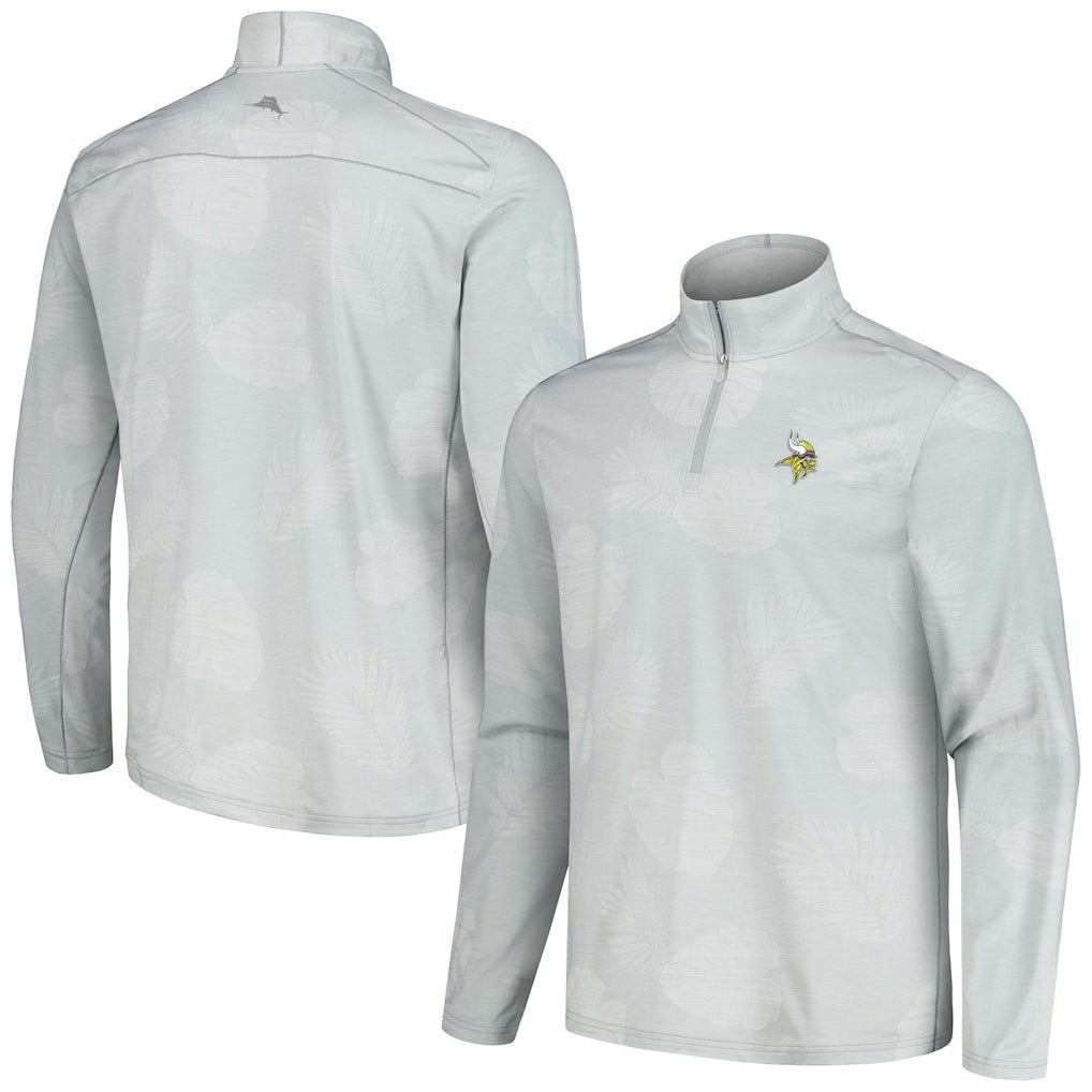 Minnesota Vikings Delray Frond IslandZone Half-Zip Sweatshirt | NFL Online