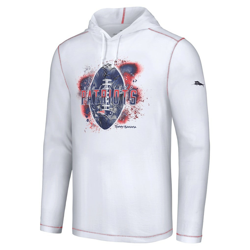 New England Patriots Graffiti Touchdown Pullover Hoodie | NFL Outlet