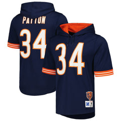 Chicago Bears Walter Payton  Retired Player Name & Number Mesh Hoodie T-Shirt | NFL Online
