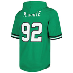 Philadelphia Eagles Reggie White  Retired Player Name & Number Mesh Hoodie T-Shirt | NFL Outlet