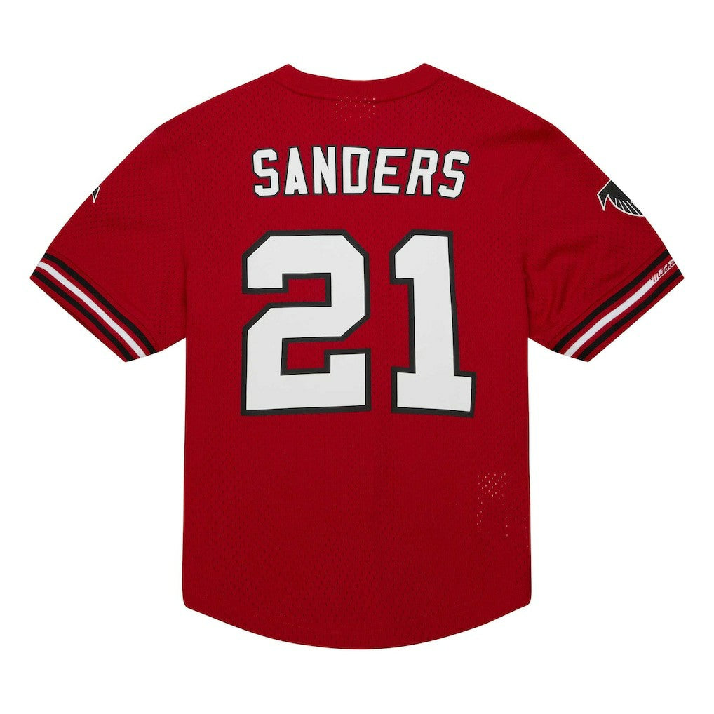 Atlanta Falcons Deion Sanders  Retired Player Name & Number Mesh Top | NFL Near me