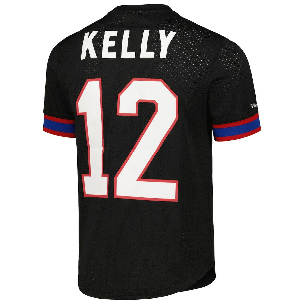 Buffalo Bills Jim Kelly  Retired Player Name & Number Mesh Top | NFL On sale