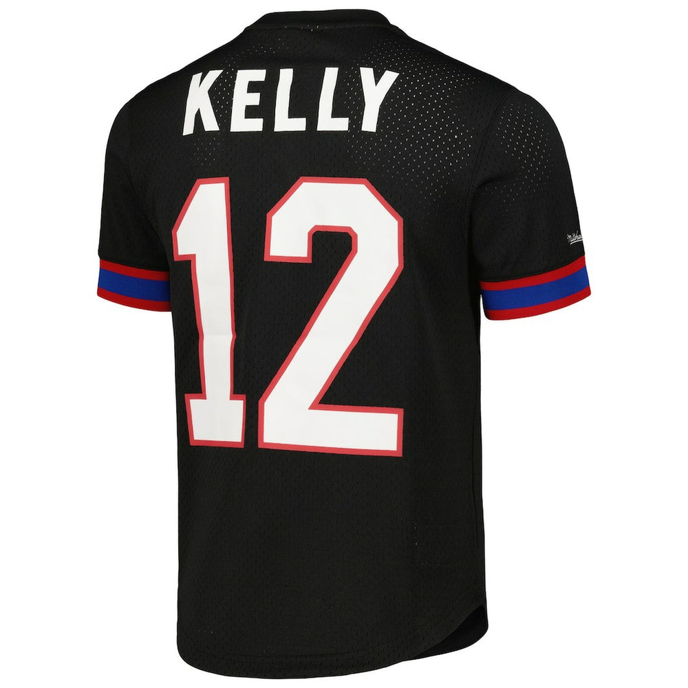 Buffalo Bills Jim Kelly  Retired Player Name & Number Mesh Top | NFL On sale
