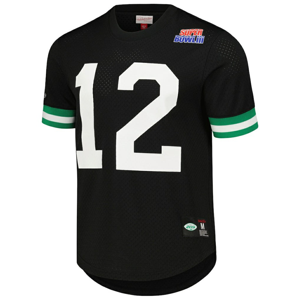 New York Jets Joe Namath  Retired Player Name & Number Mesh Top | NFL Sale