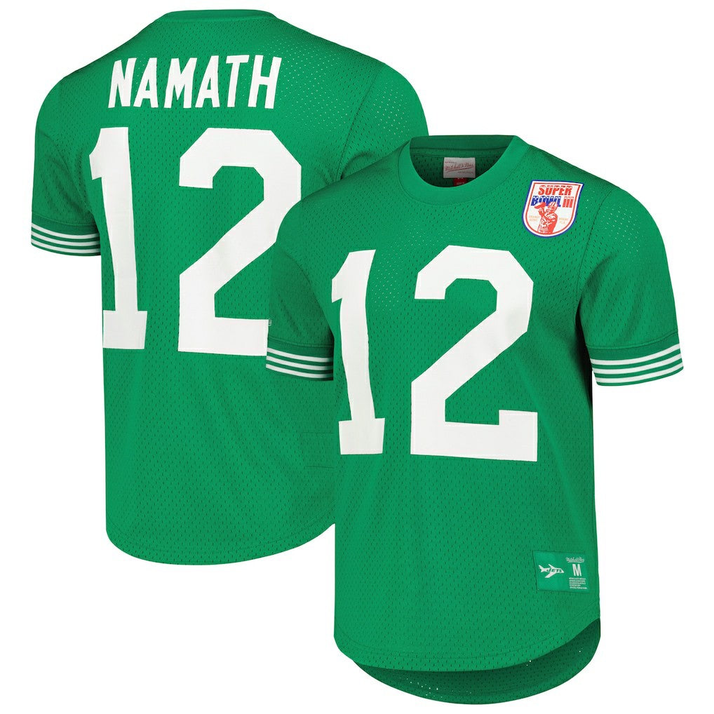 New York Jets Joe Namath  Retired Player Name & Number Mesh Top | NFL New
