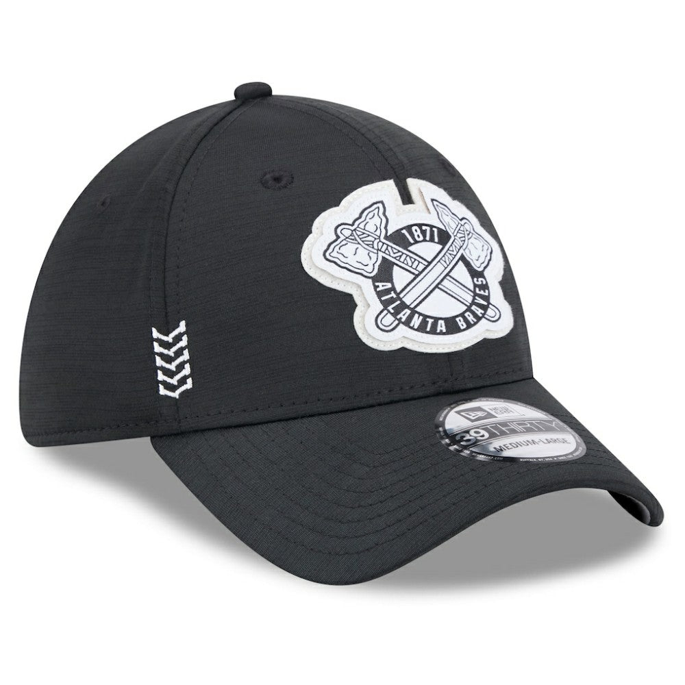 Atlanta Braves New Era 2024 Clubhouse 39THIRTY Flex Hat - MLB Hats