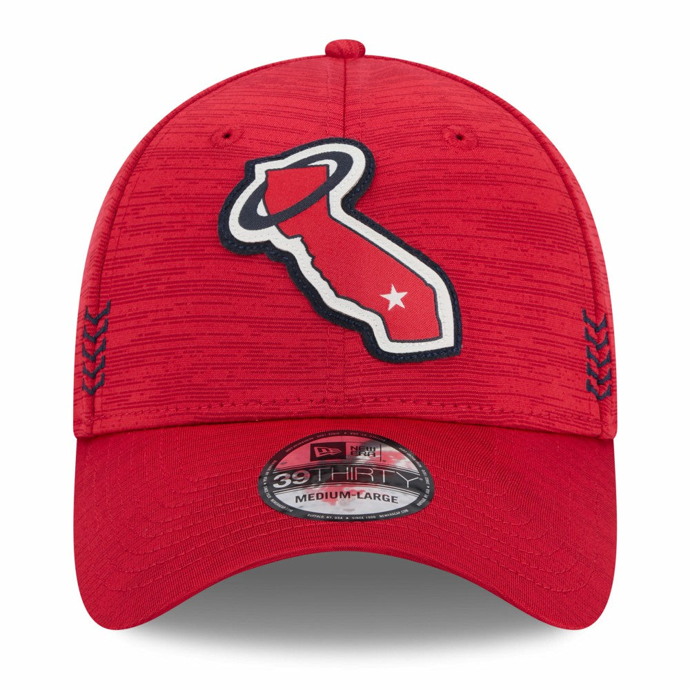 Los Angeles Angels New Era 2024 Clubhouse 39THIRTY Flex Hat - MLB Hats