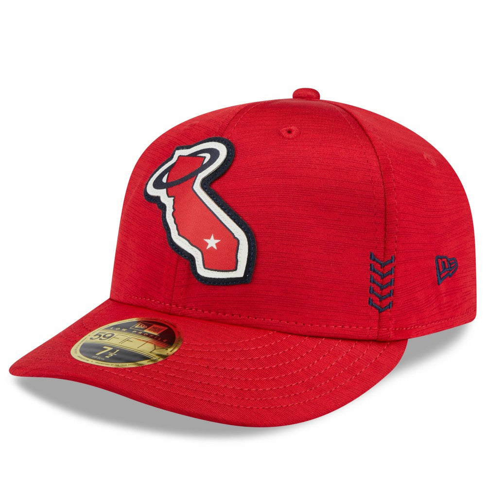 Los Angeles Angels New Era 2024 Clubhouse Low Profile 59FIFTY Fitted Hat - MLB Hats