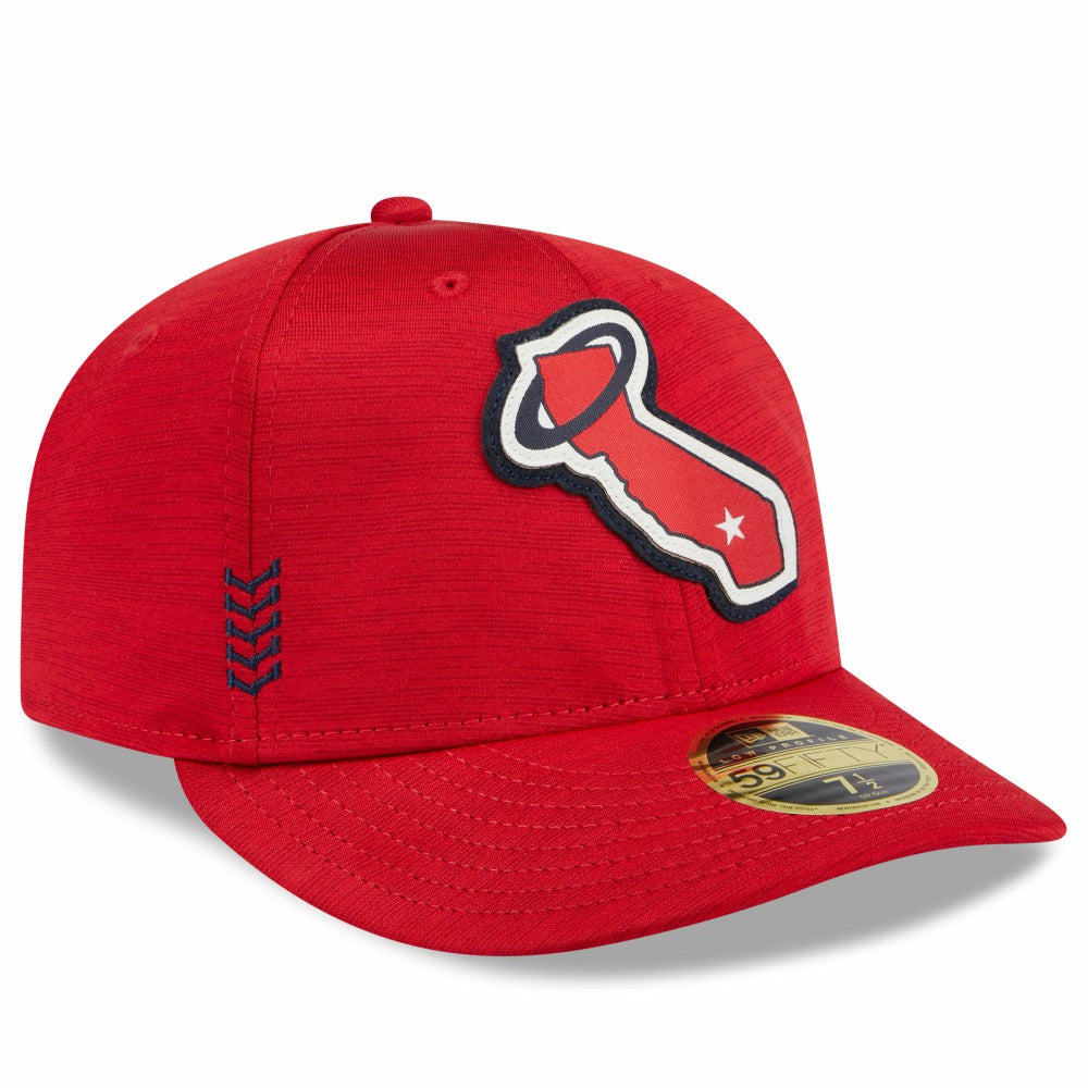 Los Angeles Angels New Era 2024 Clubhouse Low Profile 59FIFTY Fitted Hat - MLB Hats
