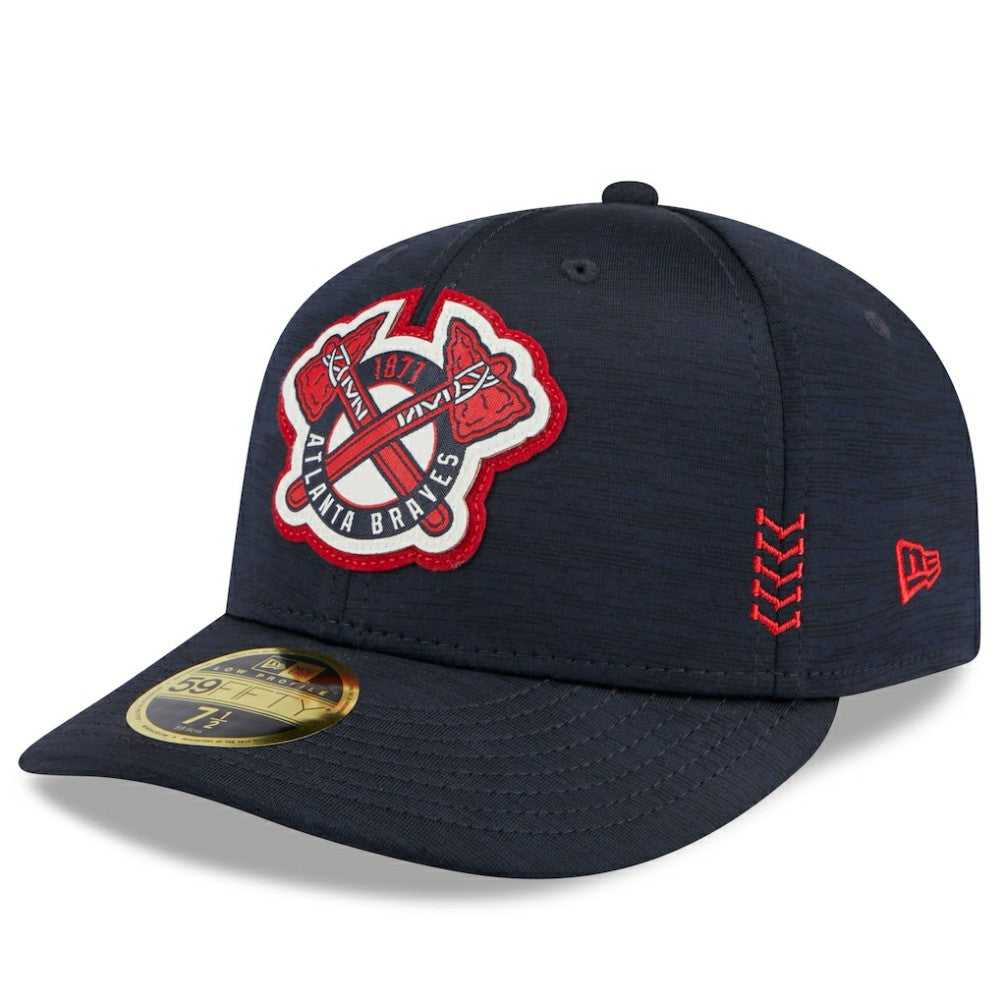 Atlanta Braves New Era 2024 Clubhouse Low Profile 59FIFTY Fitted Hat - MLB Hats