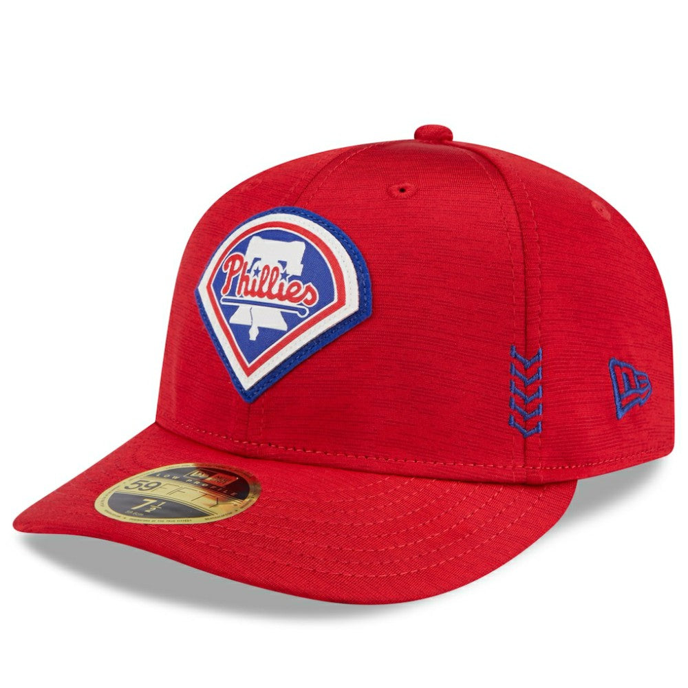 Philadelphia Phillies New Era 2024 Clubhouse Low Profile 59FIFTY Fitted Hat - MLB Hats