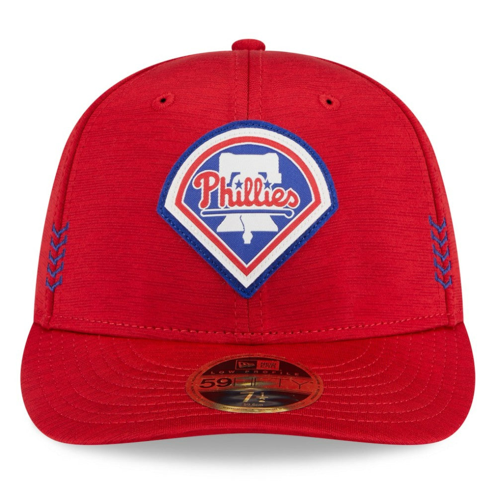 Philadelphia Phillies New Era 2024 Clubhouse Low Profile 59FIFTY Fitted Hat - MLB Hats