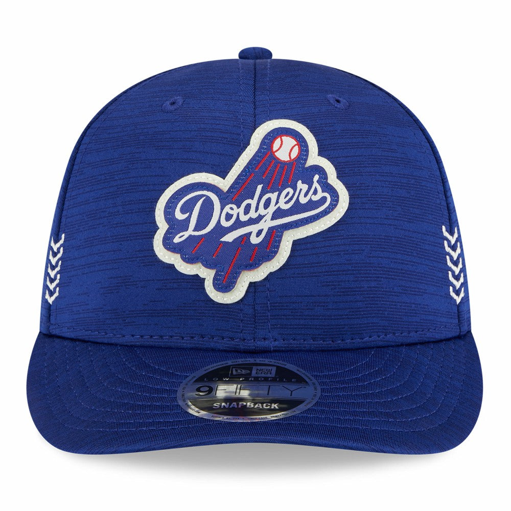Los Angeles Dodgers New Era 2024 Clubhouse Low Profile 9FIFTY Snapback Hat - MLB Hats