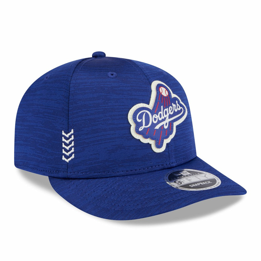 Los Angeles Dodgers New Era 2024 Clubhouse Low Profile 9FIFTY Snapback Hat - MLB Hats