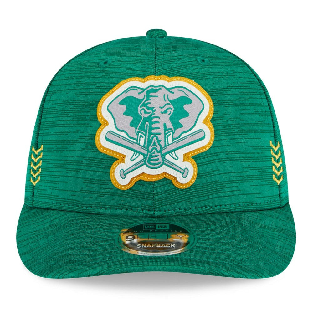 Athletics New Era 2024 Clubhouse Low Profile 9FIFTY Snapback Hat - MLB Hats