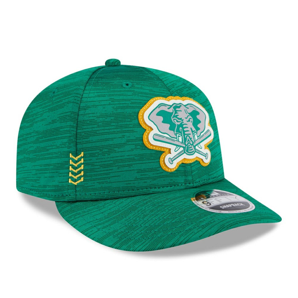 Athletics New Era 2024 Clubhouse Low Profile 9FIFTY Snapback Hat - MLB Hats