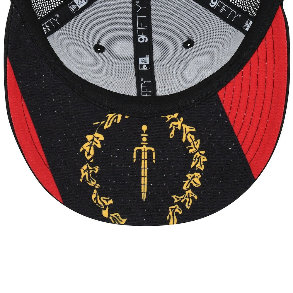 San Francisco 49ers Black Excellence Collection Trucker Low Profile 9FIFTY Snapback Hat | NFL US