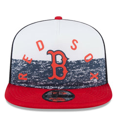 Boston Red Sox New Era Team Foam Front A-Frame Trucker 9FIFTY Snapback Hat - MLB Hats