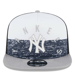 New York Yankees New Era Team Foam Front A-Frame Trucker 9FIFTY Snapback Hat - MLB Hats