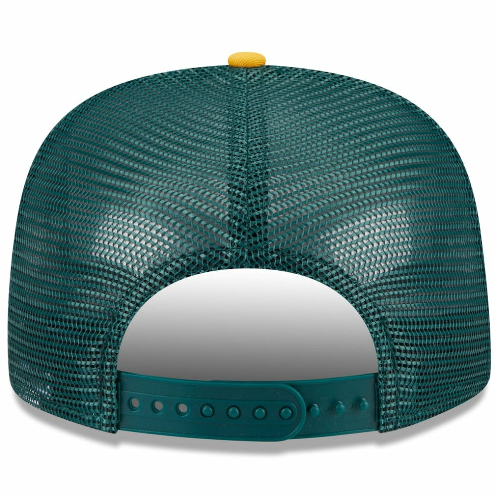Athletics New Era Team Foam Front A-Frame Trucker 9FIFTY Snapback Hat - MLB Hats
