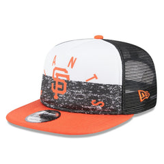 San Francisco Giants New Era Team Foam Front A-Frame Trucker 9FIFTY Snapback Hat - MLB Hats
