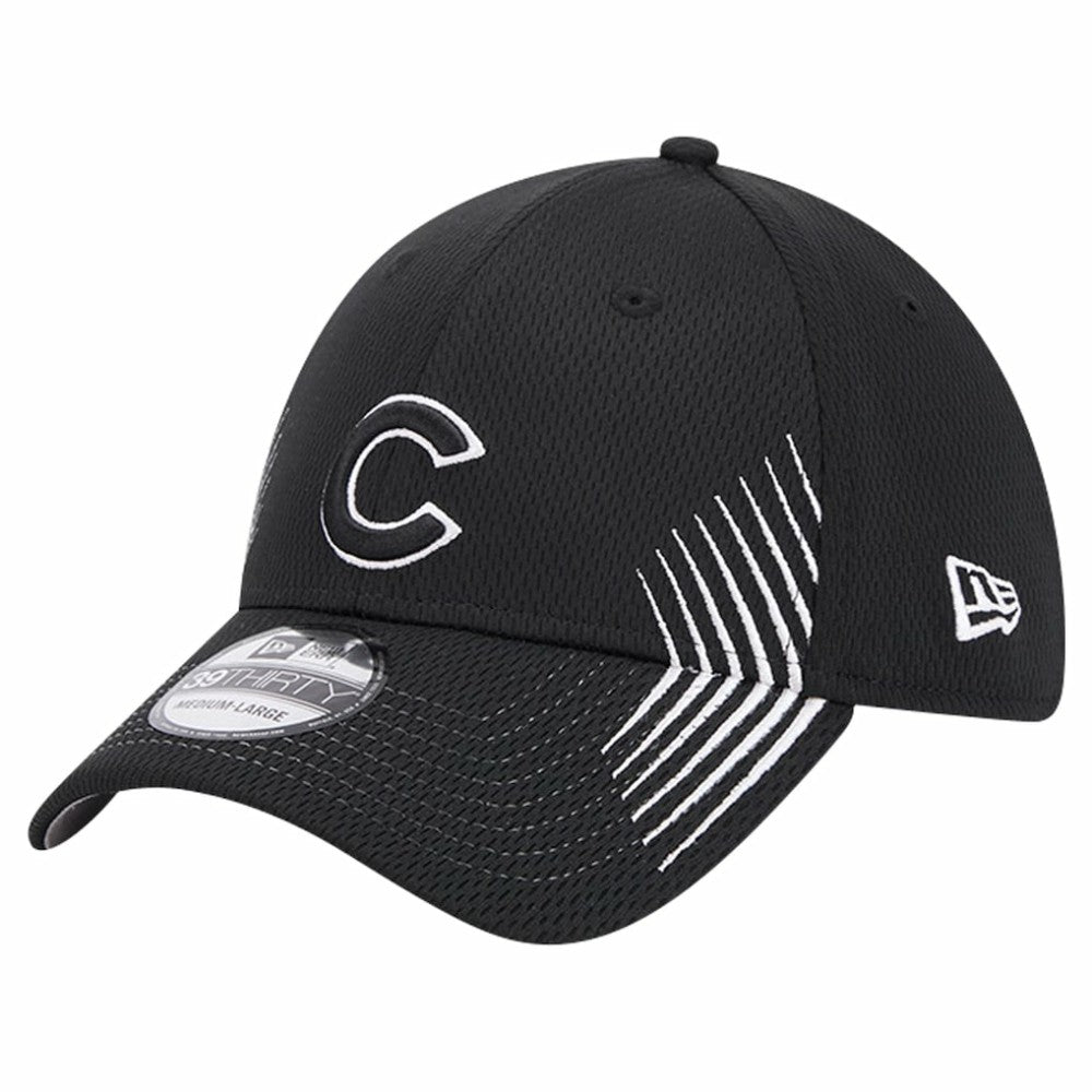 Chicago Cubs New Era Active Dash Mark 39THIRTY Flex Hat - MLB Hats