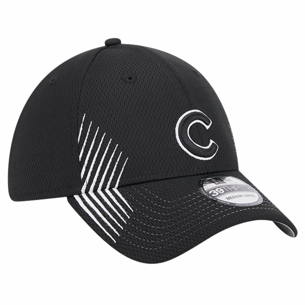 Chicago Cubs New Era Active Dash Mark 39THIRTY Flex Hat - MLB Hats