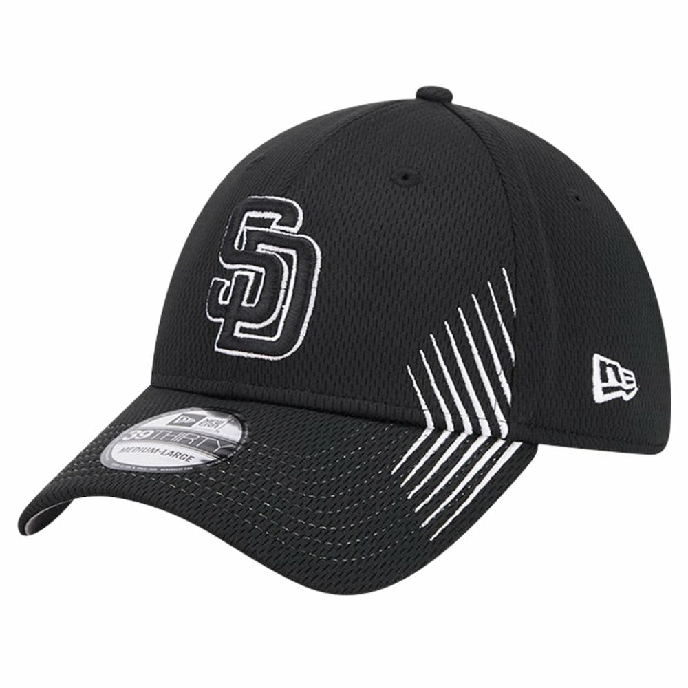 San Diego Padres New Era Active Dash Mark 39THIRTY Flex Hat - MLB Hats