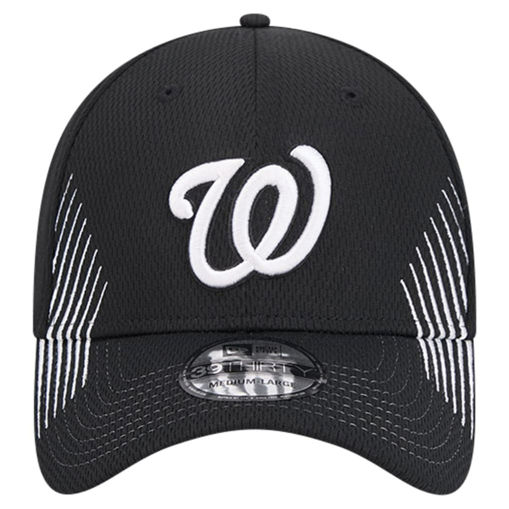 Washington Nationals New Era Active Dash Mark 39THIRTY Flex Hat - MLB Hats