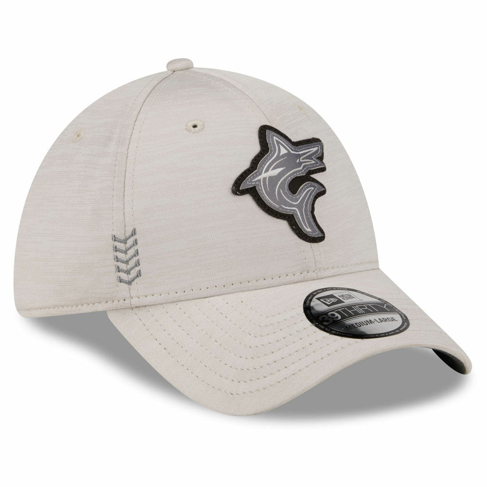Miami Marlins New Era 2024 Clubhouse 39THIRTY Flex Hat - MLB Hats