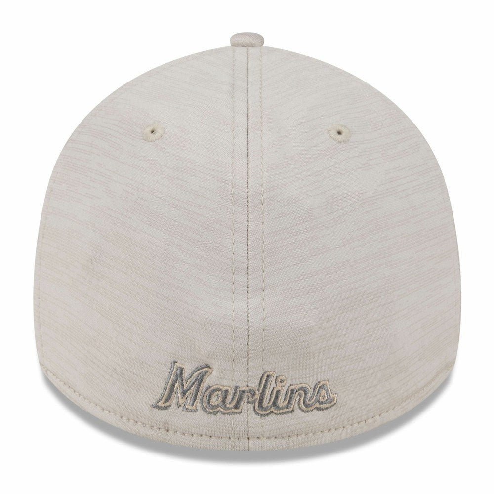 Miami Marlins New Era 2024 Clubhouse 39THIRTY Flex Hat - MLB Hats
