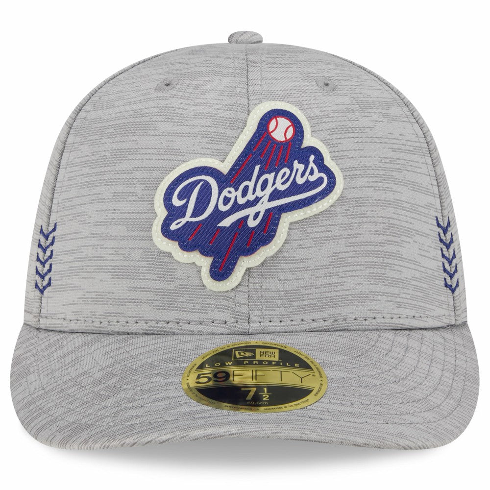 Los Angeles Dodgers New Era 2024 Clubhouse Low Profile 59FIFTY Fitted Hat - MLB Hats