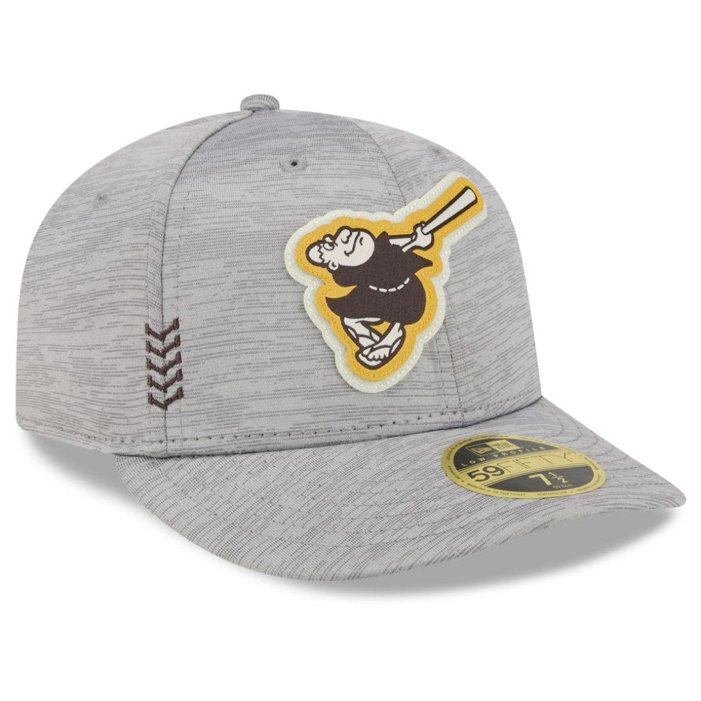 San Diego Padres New Era 2024 Clubhouse Low Profile 59FIFTY Fitted Hat - MLB Hats